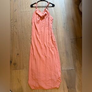 Abercrombie & Fitch Coral Maxi Dress